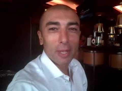 Roberto Di Mateo wishing me happy birthday