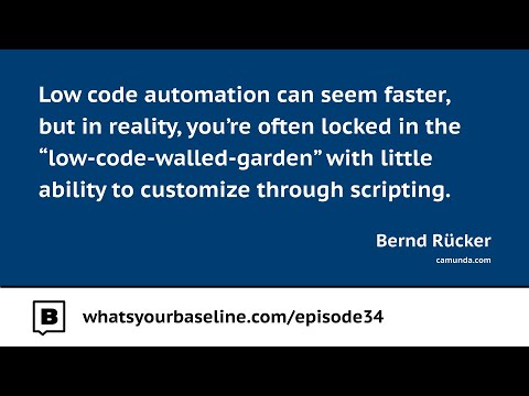 Ep. 34 - Process Automation: Bernd Rücker