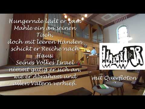 Halleluja (BE) 199 / Gotteslob WÜ 874 - Groß sein lässt meine Seele den Herrn + Nachspiel