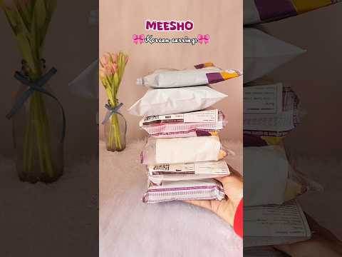 Meesho korean earrings haul #meesho #meeshocreator #meeshohaul #shorts