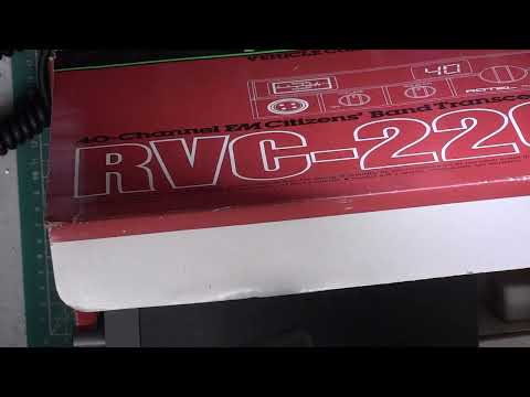 Rotel RVC220 CB27/81 UK CB radio - Alignment & service
