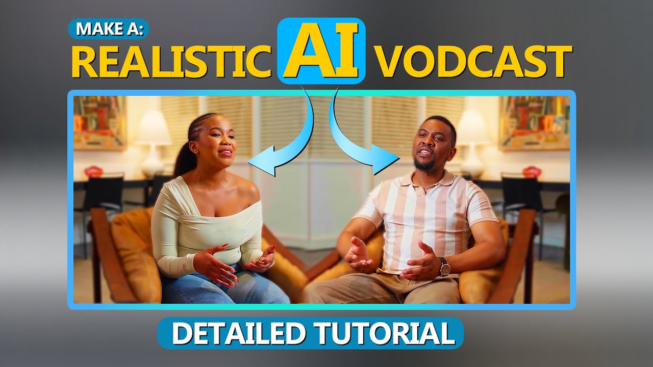 How to Create a Realistic Vodcast with AI (Easy Step by Step Guide)