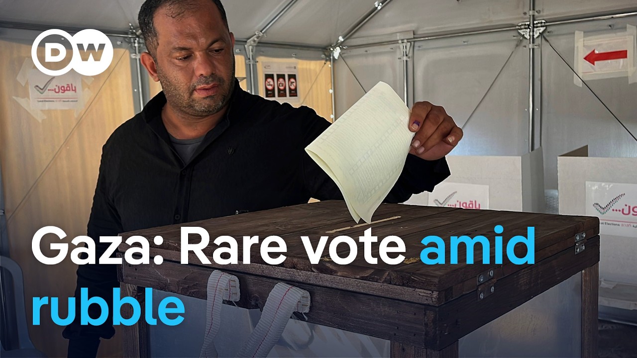 Gazans in Deir al-Balah cast ballots for first time