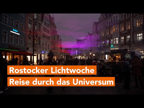 Light Week: Rostock's municipal utilities invite you on a journey through the universe