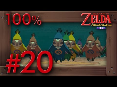Zelda The Wind Waker HD 100% Walkthrough Part 20 | Earth Temple & Boss Jalhalla Wii U