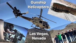 Shooting Guns From an Open Door Helicopter @GunshipHelicopters Las Vegas, Nevada. (4K Upload)