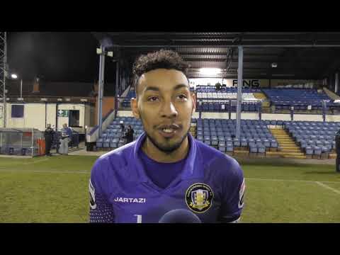 Shane Clarke following Darlington victory (23/12/17)