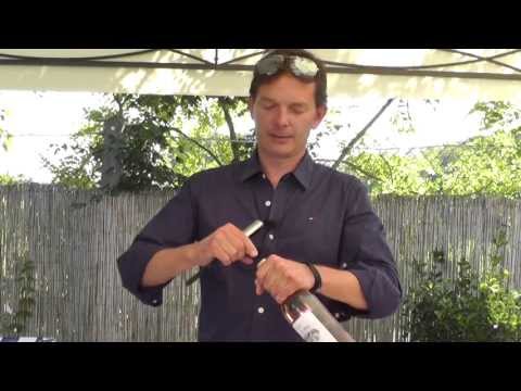 Design Korkenzieher mit Druckknopf