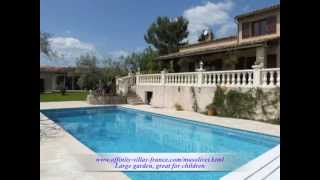 preview picture of video 'Mas de l'Olivet, Villa Rental South of France Provence: Fayence'