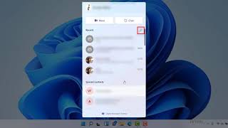 How to video chat with someone in your contacts using the Chat functio