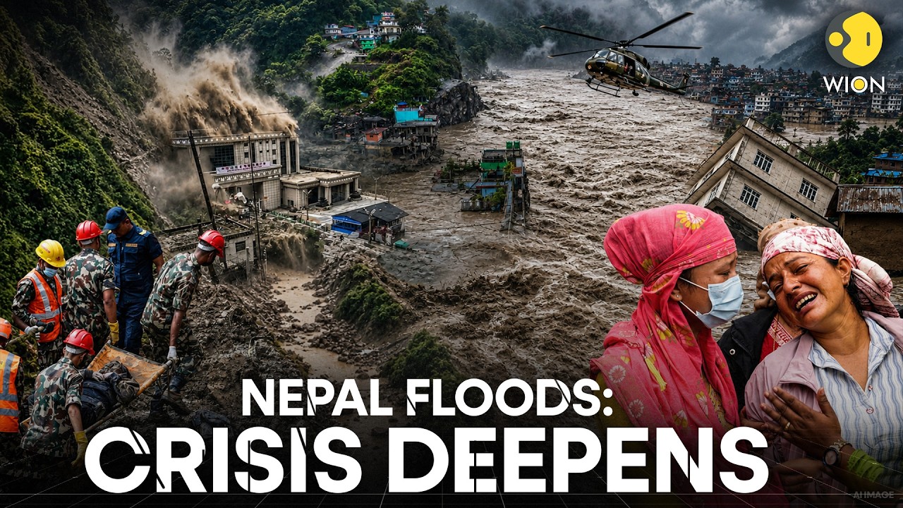 Nepal Flood Horror LIVE: Deadly Flash Floods Leave Death & Destruction, Death Toll Rises | WION Live