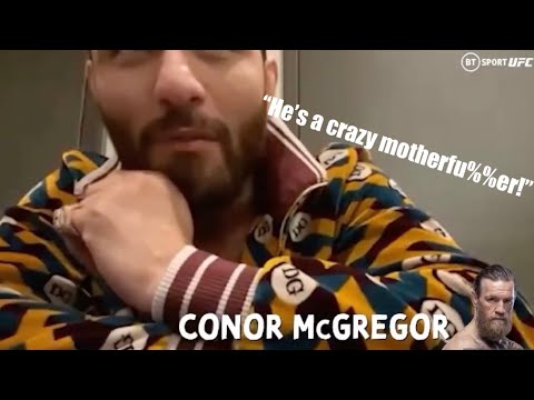 Jorge Masvidal on Conor McGregor ‘he’s a crazy motherfu%%er’