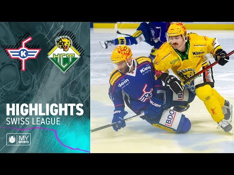 Kloten vs. Thurgau 2:3 n.V. – Playoff-Highlights Swiss League
