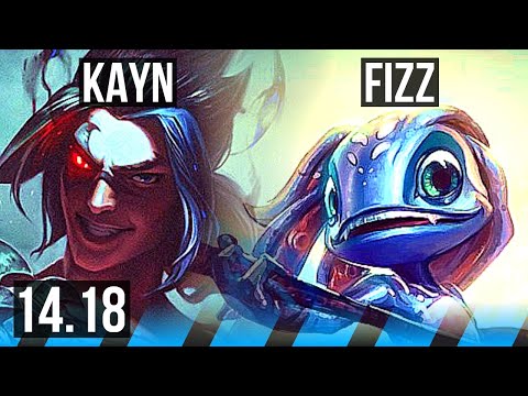 KAYN vs FIZZ (MID) | Legendary | EUW Master | 14.18