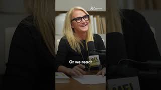 How to stop overreacting in your relationships (when you feel triggered) | Mel Robbins #Shorts