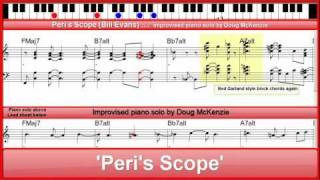 "Peri's Scope" (Bill Evans) - jazz piano tutorial