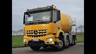 Mercedes-Benz AROCS 3243 8X4 LIEBHERR 10M3 concrete mixer truck | Image 4 - Machineryline