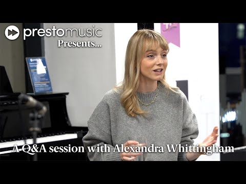 A Q&A session with Alexandra Whittingham: Presto Presents