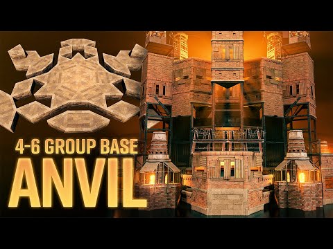 The Anvil - Meta SMALL GROUP Funnel Wall Rust Base (Open Core)