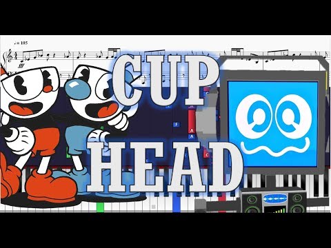 Fandroid - Cuphead Rap (You Signed a Contract) - Piano Tutorial w/ Sheets
