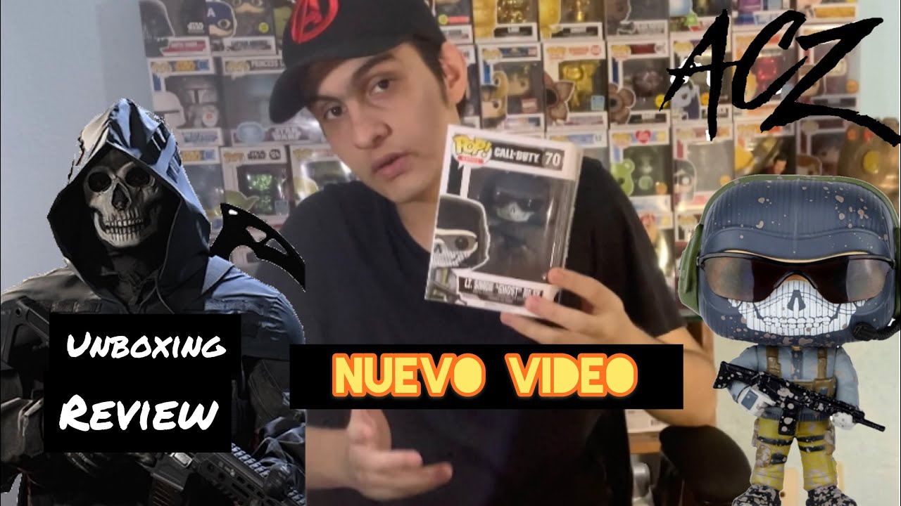 Call of Duty Funko pop (Ghost), Unboxing, review.