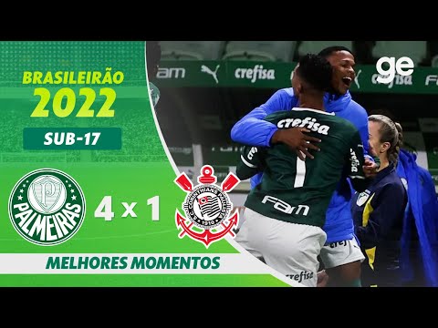 Gols e lances de Palmeiras x Corinthians