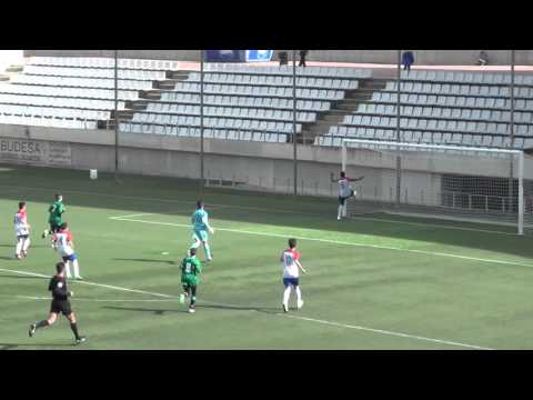 1-1 GOL  DE  FRESNO LÓPEZ, ÁLVARO VS L'HOSPITALET, CENTRE ESPORTS "D"