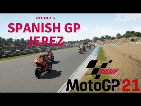 MotoGP 21 PS5 Gameplay | Career Mode Part 35, MotoGP Round 5 Spanish GP