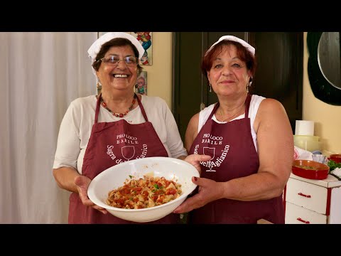 Pasta Grannies discover Albanian style tagliatelle with breadcrumbs from Basilicata