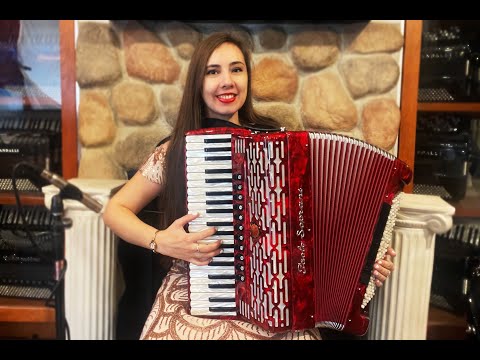 PSPRO41120RD - Red Paolo Soprani Professionale Piano Accordion LMMM 41 120 $5499