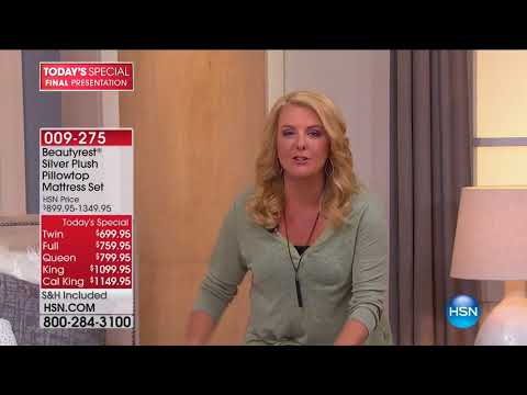 HSN | Beautyrest Mattresses 09.04.2017 - 09 PM