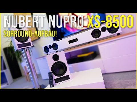 Nubert XS 8500 RC - Surround System via wireless and with Dolby Atmos approval explained