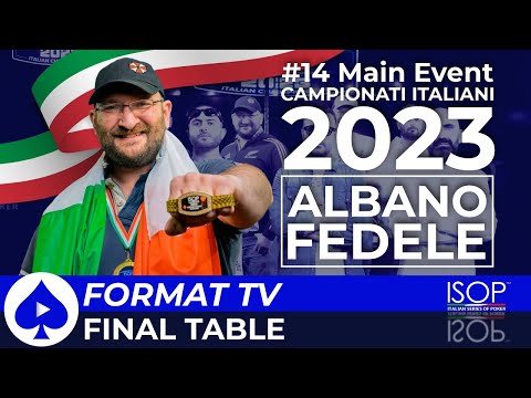 Italian Poker Championship - ISOP 2023 - Campionati Italiani Poker Main Event Format TV