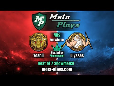 Age of Mythology: Yoshi vs Ulysses - Mixed Mode Bo 7 Showmatch - Sponsored by Phenomenon
