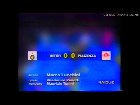 1995-96 (3^ - 17-09-1995) INTER-Piacenza 0-0 Servizio DomenicaSprint Rai2
