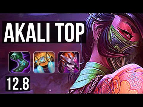 AKALI vs SEJUANI (TOP) | 10 solo kills, 800+ games, Legendary, 1.1M mastery | EUW Diamond | 12.8