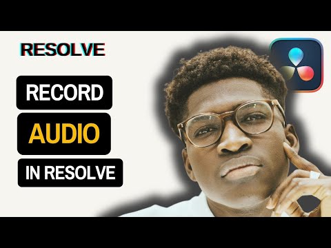 How to Record Audio in Davinci Resolve 18
