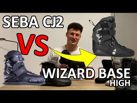 Comparison of Seba CJ2 - Wizard and new Wizard Base High liners and shoes | Kajetan Wojciechowicz