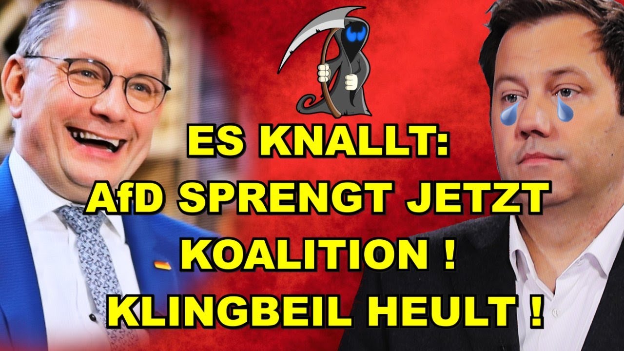 AfD SPRENGT KOALITION! Klingbeil HEULT!