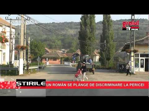 UN ROMAN SE PLANGE DE DISCRIMINARE LA PERICEI
