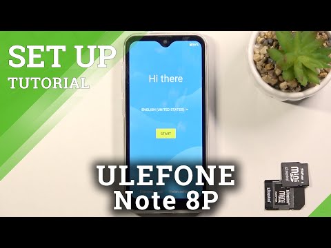 ULEFONE Note 8P First Set Up – First Configuration