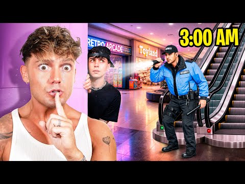 PASAMOS UNA NOCHE EN UN CENTRO COMERCIAL