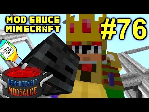 Minecraft Mod Sauce Ep. 76 - Gettin Crazy Head !!! ( HermitCraft Modded Minecraft )
