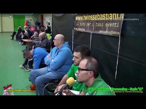 1°/2°Q S:STEFANO AVIS vs AMICACCI GIULIANOVA 08/12/2018 Basket in Carrozzina serie A