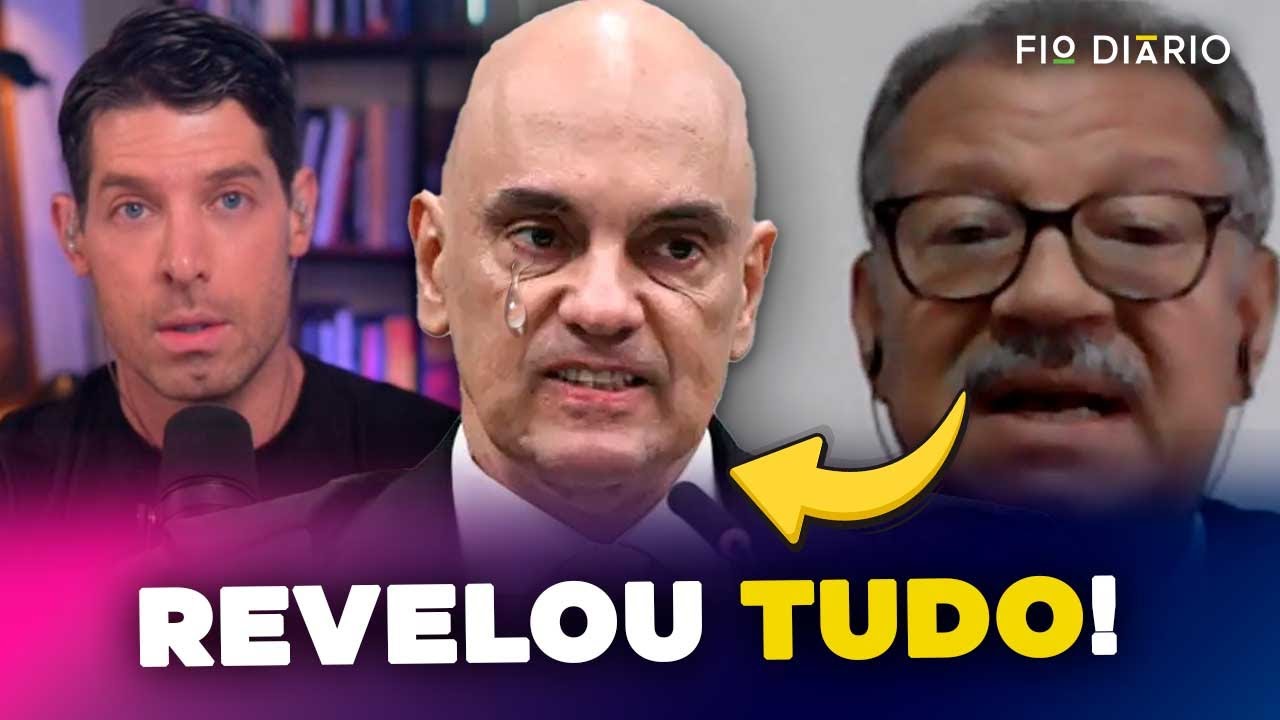 “ VOU REVELAR ALGO INÉDITO SOBRE  ALEXANDRE DE MORAES”