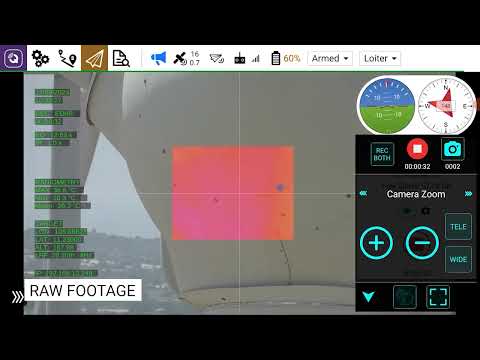 Wind Turbine Hub Focus with EO/IR Sync