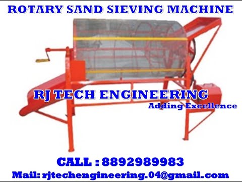 Rotory Sand Siever Machine Manual Double Wheel Barrow Trolley