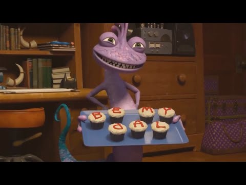 Monsters University but it's just Randall