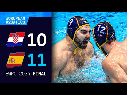 HIGHLIGHTS | Croatia vs. Spain | Final | European Water Polo Championships 2024