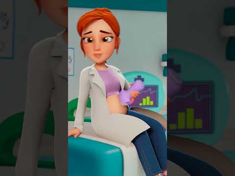 HUGGiNG BABY brother NiKO BEAR!! Adley gets to see Niko in Mommy's tummy at the DOCTORS!